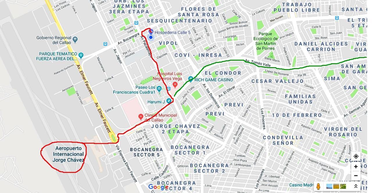 Calle 5 - Lima Airport Callao Екстер'єр фото
